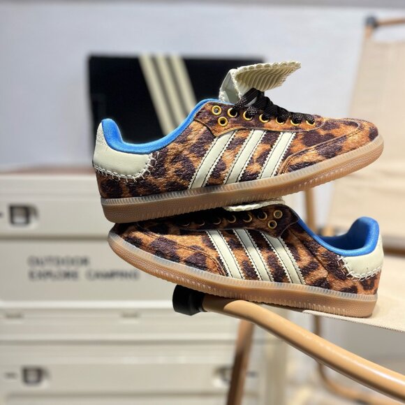 Adidas Wales Bonner Samba Pony Tonal Low Trainers Sneakers - Picture 1 of 9